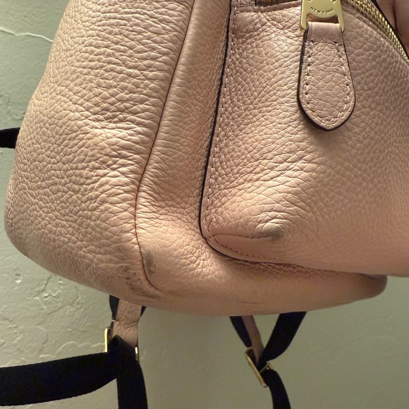 Coach Pink Leather Woman’s Backpack - Picture 5 of 5